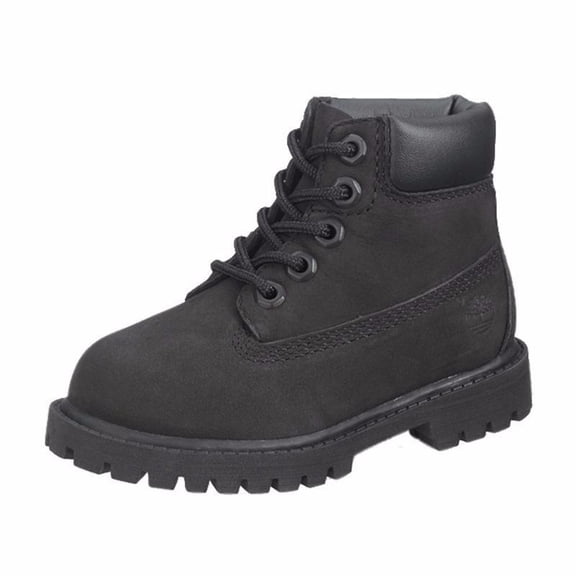 Toddler's Timberland 6 In. Premium Boot Black Nubuck - 10.5
