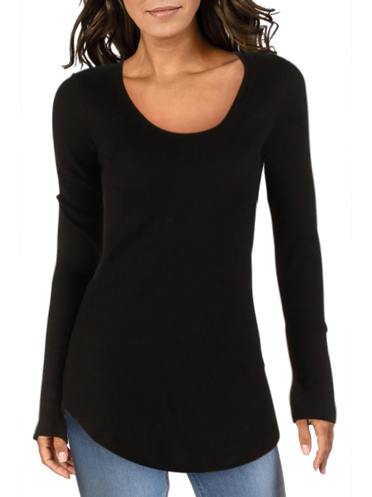 scoop neck thermal top
