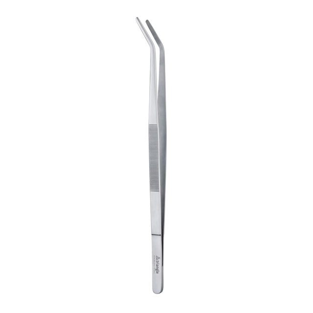 Pinzas triangulares para chef y barbacoa, 35 cm, acero inoxidable
