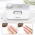 thumbnail image 3 of Electric Nail Clipper Automatic Nail Trimmer and Polisher 2 in 1 Cordless Rechargeable Nail Cutter with LED Light Safe Nail, 3 of 5