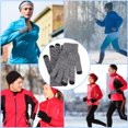 thumbnail image 3 of Sonducket 1 par de guantes de invierno para adultos exquisitos y cómodos guantes de punto cubierta de dedo accesorio de ropa con Color Simple tipo 11 guantes y mitones tipo 9 Sonducket AP008938-09B, 3 of 6