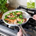 thumbnail image 3 of GreenPan Padova 2 Piece 8" and 10" Frypan Set, Light Blue, 3 of 5