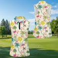 thumbnail image 5 of KUIFORTI Matching Golf Shirts for Couple Tropical Palm Tree Racerback Design Golf Tennis Tank Top Soft and Comfortable 4-Way Stretch for Golf,Tennis,Hiking,Running,Gym, 5 of 6