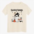 thumbnail image 7 of TOWED22 Girls Boys Halloween Shirt Cute Graphic Shirt Halloween Shirt Kids Spooky Season Fall Short Sleeve Tee Tops, 7 of 7