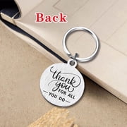 Coworkers Teacher Staff Appreciation Gifts Keychain, Thank You Gifts for All You Do Gift for Men Women, Co Worker Colleague Leaving farewell Present