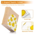 thumbnail image 5 of Yayeee Napkin Holder for Table Kitchen Paper Tissue Organization, Yellow Rubber Ducks, 5 of 8