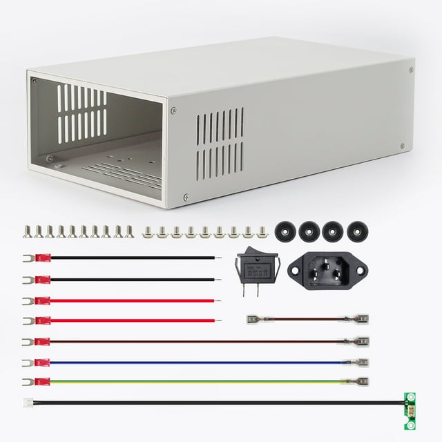 Carcasa de Voltímetro de Salida de Fuente de Alimentación Digital S800 Adecuada para Rd6012 Tomshoo Caparazón