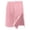 Pink, variant on Unisex Side Split Recovery Shorts Snap Closure Cotton Post Knee Hip Surgery Adaptive Lounge Shorts with Pockets Pink XL
