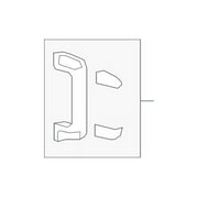 Genuine OE Toyota Interior Grab Bar [Rear] - 74620-0C020-B0