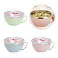 thumbnail image 3 of Stainless Steel Bowl With Handle Food Container Kitchen Tableware Enduring, 3 of 11