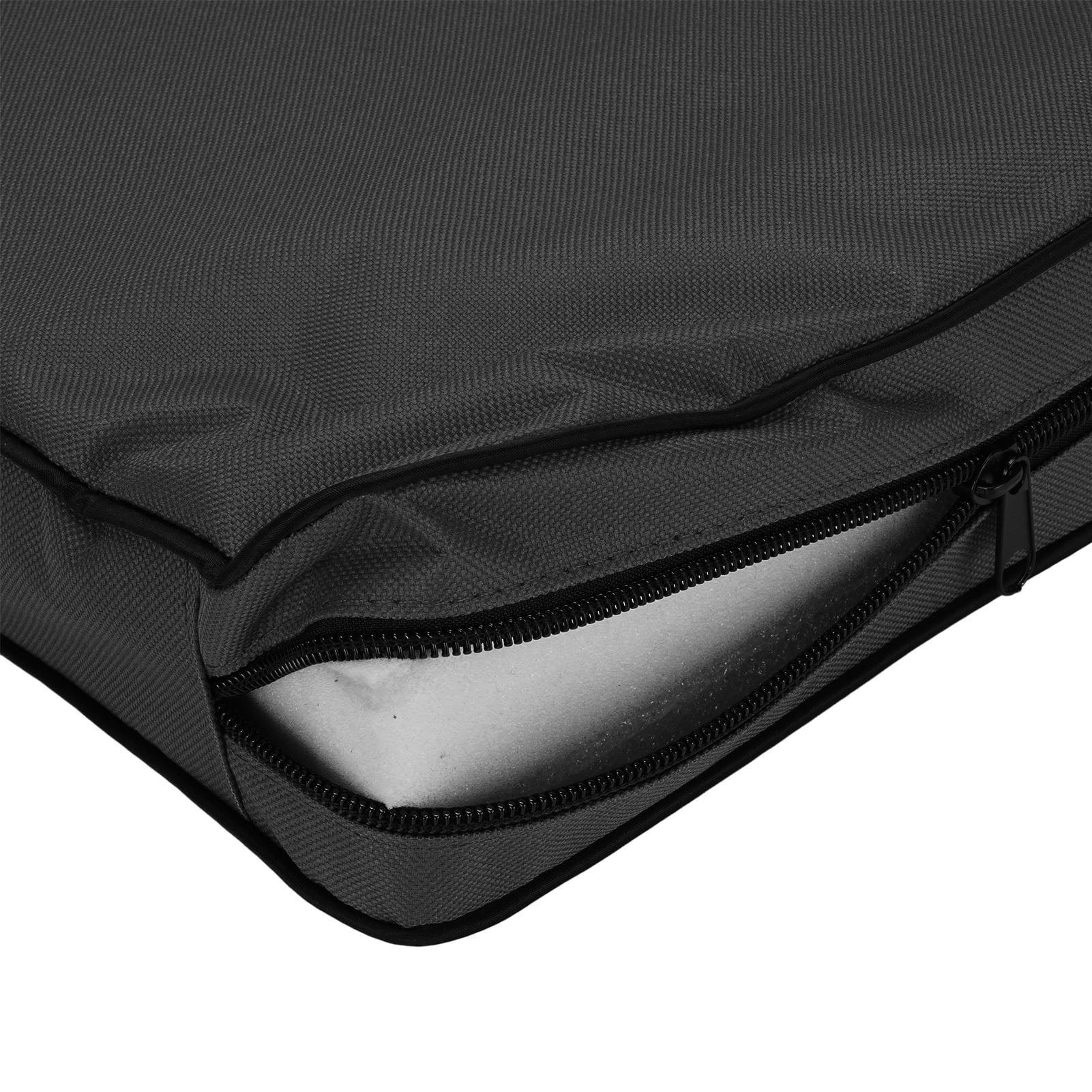 Suodoka Stadium Cushion Water Proof Bleacher Cushion Comfortable Portable Stadium Pad with Oxford Cloth for Kayaking Canoe Outdoor and Camping Black 16.54 inches / 42 cm