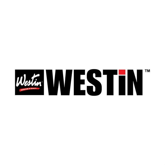 Westin Automotive WES36-6005F4MP 23.5 in. Push Bumper Light Channel with Federal Signal Micropulse 4 Hole Black Elite