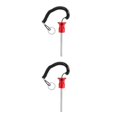 thumbnail image 3 of Maytalsory Magnetic Weight Stack Pin with Pull Parts Rope Replacement Red 10x105mm 2Set, 3 of 6