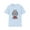 Light Blue, variant on Bugs Bunny Shirt, Bugs Bunny T Shirt, Shirt with Bugs Bunny, T Shirt with Cartoon, Cartoon on T Shirt, Animation Shirt