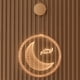 thumbnail image 1 of Lámpara colgante de pared de decoración de acrílico de luz LED colgante ligera para tienda de hogar, luna Inevent HA004371-03B, 1 of 2