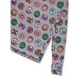 thumbnail image 2 of Marvel Avengers Hero Logos All Over Print Big Boys 2-Piece Pajama Set-Medium (9-10), 2 of 4