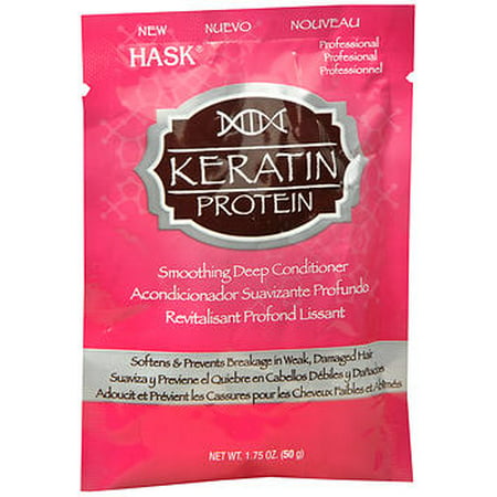 Hask Keratin Protein Smoothing Deep Conditioner - 1.75 oz - Pack of (Best Protein Deep Conditioner)