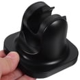 thumbnail image 3 of Shower Bracket Handheld Showerhead Holder Hose Binders Adhesive Black, 3 of 6
