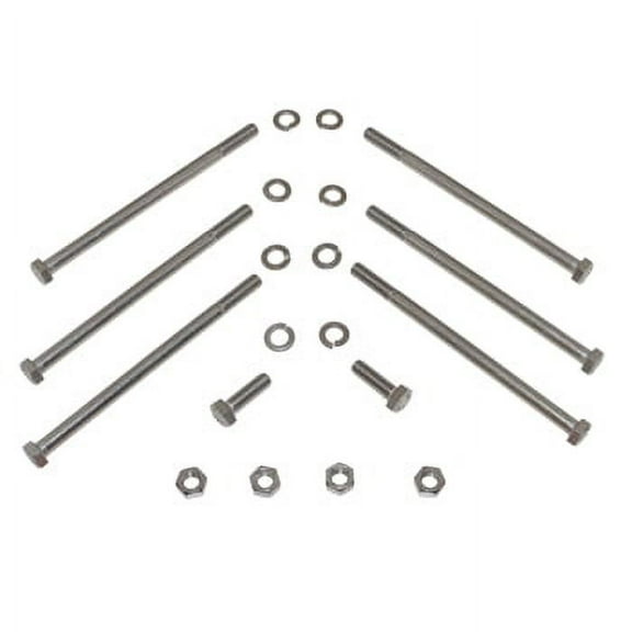 Powerhead Bolt Kit J/E V4 V6 X-flow 79 & Up 8Bolts, 4Nuts, 9WashersPro #: 350 X-Ref #: