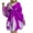 Purple formal dresses for women, variant on Wycnly Formal Dresses for Women Fashion Batwing Sleeve High Waist Irregular Swing Mini Dresses Long Sleeve V-Neck Leaves Print 2024 Summer Short Dress Purple l