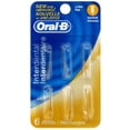 OralB Interdental Brush Refills Cylindrical 6 Each