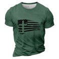 thumbnail image 1 of Chandails à Manches Longues pour Hommes Imprimé Décontracté Col Rond T-Shirt à Manches Courtes, Chandails à Manches Longues pour Hommes Coton, 1 of 4