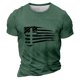 thumbnail image 1 of Camisetas de Manga Larga para Hombres Imprimir Casual Cuello Redondo Camiseta de Manga Corta, Camisetas de Manga Larga para Hombres Algodón, 1 of 4