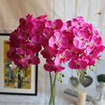 thumbnail image 5 of SPRING PARK Artificial Orchid Flowers , Phalaenopsis, Fake Plastic Orchid Flowers, Decoration for Home Office, Wedding Bouquets, 5 of 6