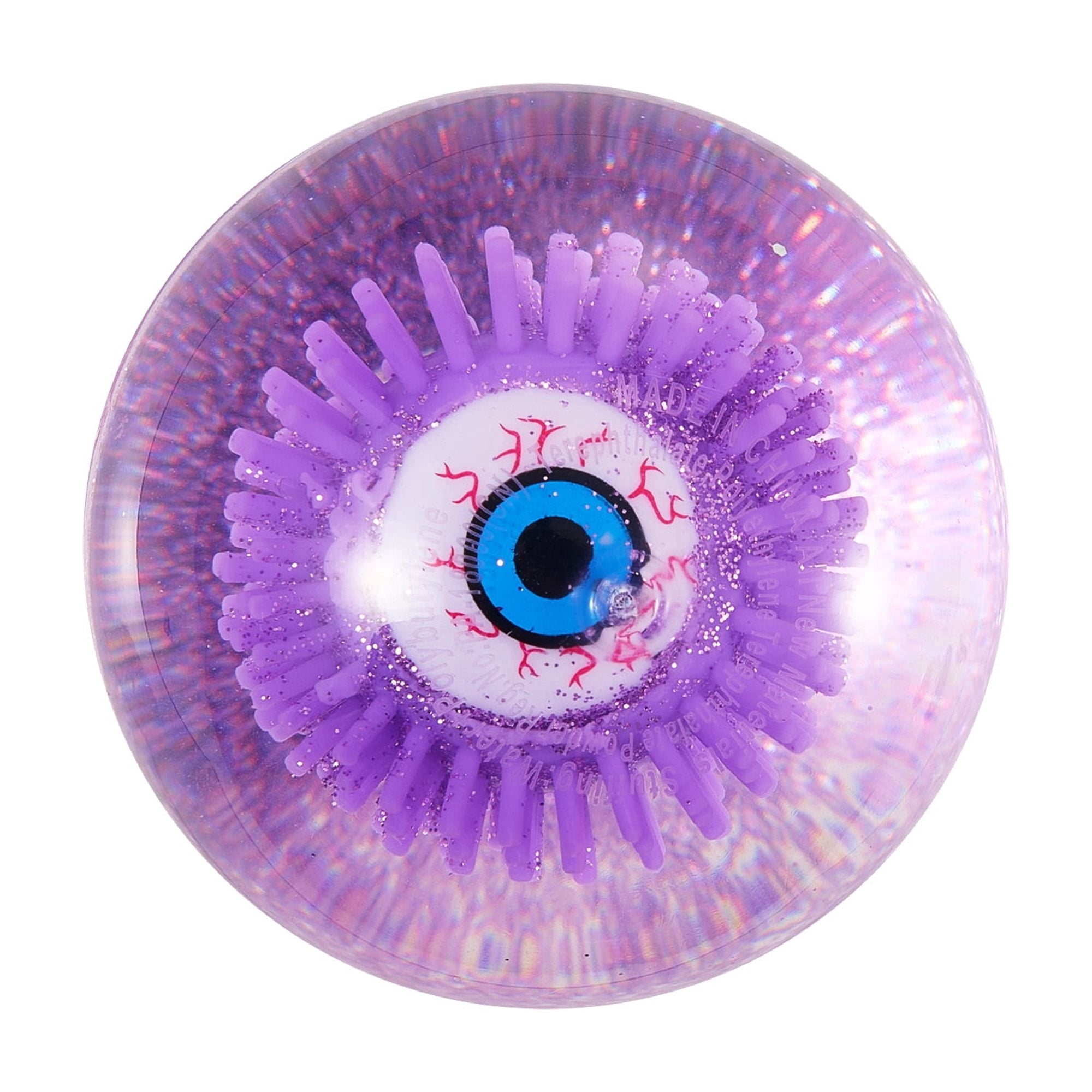 Light-Up Eyeball Bouncy Ball Party Favor, Purple, Halloween by Way To Celebrate