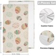 thumbnail image 2 of Lovely Cute Eggs Hand Towels, Happy Easter Kitchen Towel Ultra Soft and Absorbent,Decorative Fingertip Face Towel for Bathroom Hotel, 2 PCS, 28.3"x 14.4", 2 of 5