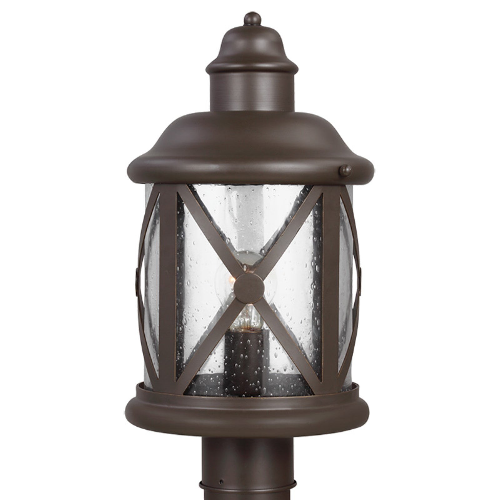 Sea Gull Lighting Lakeview 8221401 1Light Outdoor Post Lantern