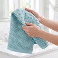 thumbnail image 2 of REGALWOVEN Cotton Hand Towel Set, 13" x 30" Solid Waffle Hand Towels, Soft Towels for Bathroom, Hotel and Spa Light Blue 4-Piece, 2 of 7