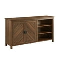 thumbnail image 6 of Walker Edison Transitional 2 Door Sideboard, Dark Walnut, 6 of 9