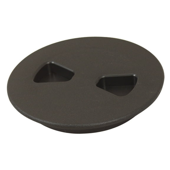 T-H Marine DPS-6-1 DP Sure-Seal Screw Out Deck Plate - Black, 6"