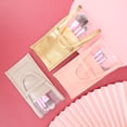 thumbnail image 4 of Bolsa para brochas de maquillaje, bolsa de almacenamiento portátil de cuero PU de 3 piezas, bolsa de almacenamiento para brochas cosméticas, estética elegante, 4 of 9