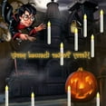 thumbnail image 4 of 12 velas cónicas LED sin llama, velas flotantes de Harry Potter con pilas compatibles con fiestas, aulas, bodas, decoración navideña, 4 of 5