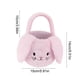 thumbnail image 3 of Casa de campo Decoración de Pascua Easter Bunny Plushs Hand Basket Portable Candy Gift Bag Children toy Decoration Decoración del hogar, 3 of 6