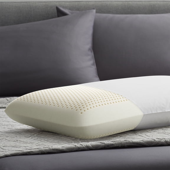 Talalay Latex Foam Mid-Loft Pillow, Queen, Mid-Loft, Rest Haven