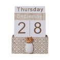 thumbnail image 2 of Calendario Creativo Elegante de para El Adorno l Dormitorio para hogar Del perfecl Calendario perpetuo, 2 of 7