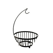 Spectrum Diversified Ashley Fruit Tree & Basket, Banana Hanger & Fruit Basket, Produce Saver
