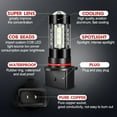 thumbnail image 4 of 2Pcs 6000k PSX26W White Fog Light Bulbs Plug&Play Fit for 2016-2019 Chevrolet Tahoe, 4 of 8