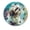 FFclock048, variant on ZXCXRQFa Desk Clocks Cute Dachshund Dog Animal Wood Wall Clock Silent Non-Ticking Kitchen Desk Clock Battery Operated Analog Decorative Round Clocks 10 in Garden Home Decor