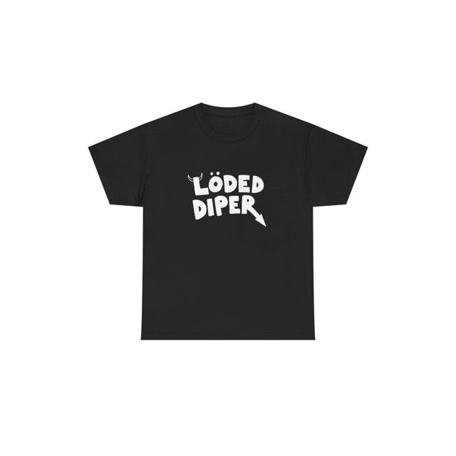 Camiseta de manga corta de algodón LODED DIPER SHIRT