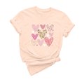 thumbnail image 2 of jsaierl Valentines Day Shirts Women Plus Size Love Heart Graphic Tees Casual Short Sleeve Blouse Round Neck Holiday T-shirt Tops Valentines Day Gifts for Women, 2 of 6