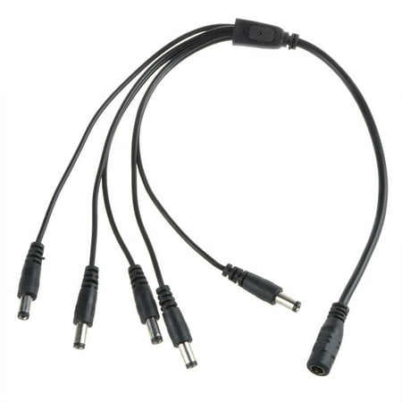 Lite Daisy Chain Cable - PKPOWER DC Multi-Plug 5CH 9 VOLT DAISY CHAIN FOR BOSS LINE 6 MXR PEDALS 5 Splitte Cable