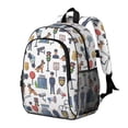 thumbnail image 2 of Police and German Shepherd Backpack for School, Cute School Bag with Adjustable Shoulder Straps and Padded Back, 15"x11.42"x5.5", 2 of 5