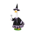 thumbnail image 3 of AuroraX Halloween 23" Porch Goose Clothes Sets 17 inch Autumn , Witch Dress 19 inch Porch Goose Outfits Fall Seasonal Halloween Decorations Outdoor Front Porch Goose Accessories, 3 of 6