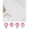 thumbnail image 6 of Spring Leavse Kitchen Dish Towels for Drying Dishes Set of 2, Pastoral Garden Botanical Rustic Burlap Waffle Weave Microfiber Hand Tea Bathroom Towels Quick Dry & Absorbent Towel 12x12, 6 of 7