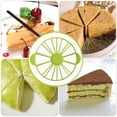 thumbnail image 3 of 10/12 rebanadas de pastel, cortador de porción igual, pan redondo, postre, mousse, divisor, 3 of 5
