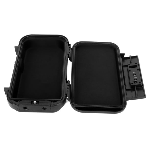 Mini Caja Fuerte De Viaje, Contraseña De 4 Dígitos, Estuche De Seguridad Portátil Impermeable, Alta Seguridad Con Cable De Acero Para Automóviles Para Habitaciones De Hotel